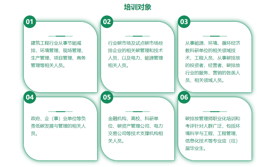 全国正规碳排放管理师培训机构实力排名
