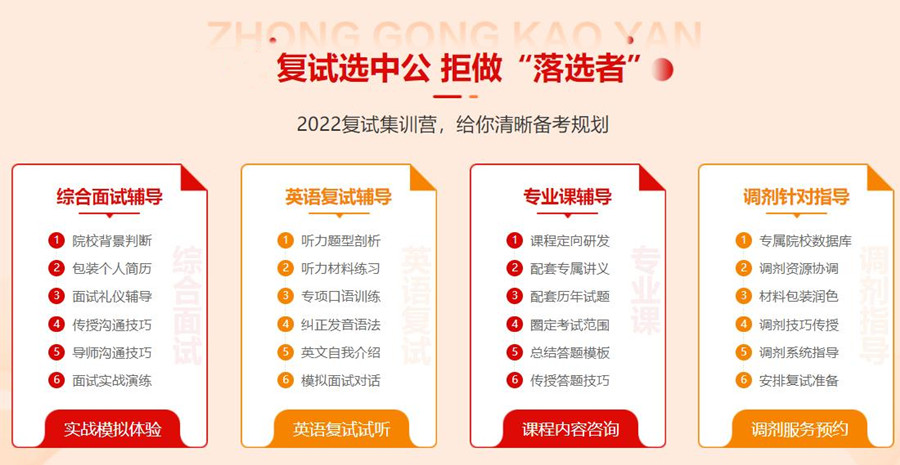 上海2022考研MBA/MPACC复试训练营排名top10 上海2022考研MBA/MPACC复试训练营排名top10