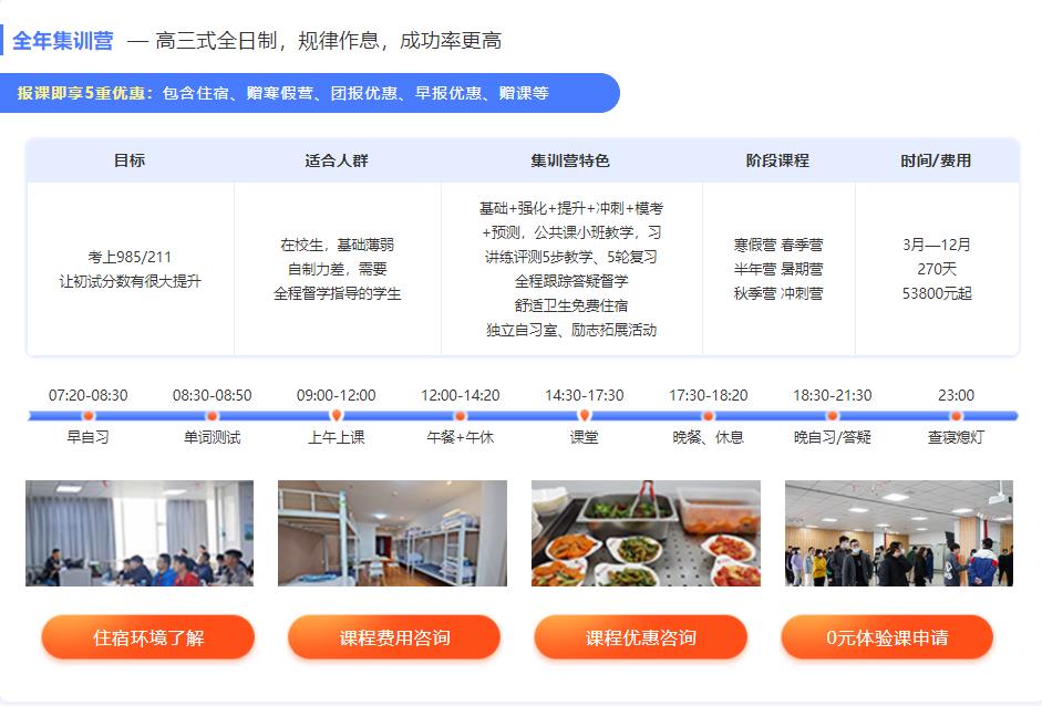 金华十大全日制考研辅导集训班排名一览