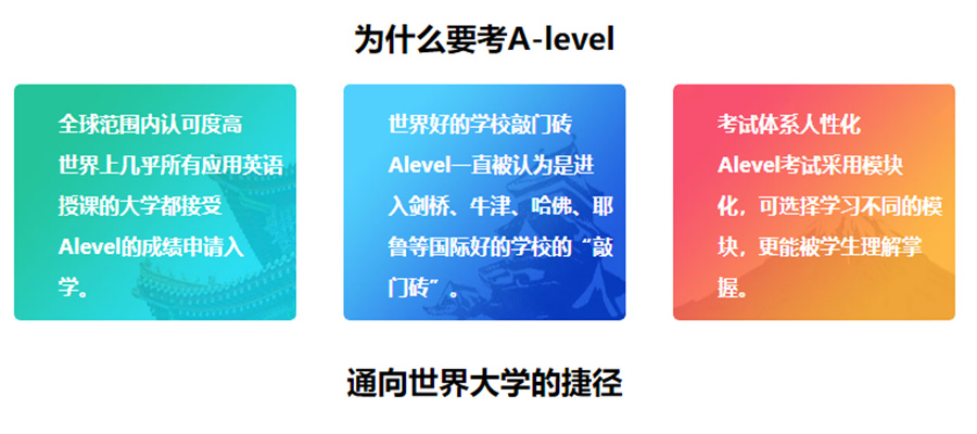 国际学校学生A-Level课程辅导班排名top3-国际教育