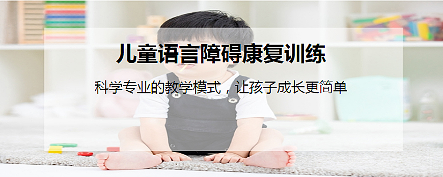 五大南京儿童语言开发纠正训练班排名推荐-东方启音