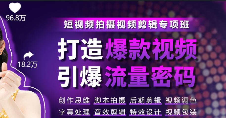 排名榜top10短视频剪辑制作培训机构一览表