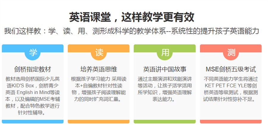 KET/PET/FCE剑桥英语培训