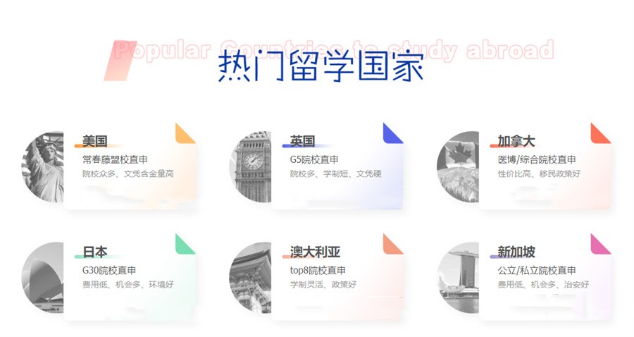 国内力推出国留学中介机构前十名排名出炉