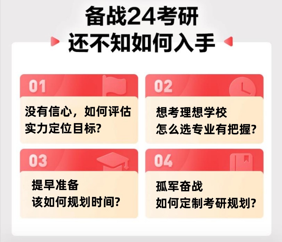 考研考试封闭式辅导机构对比表单