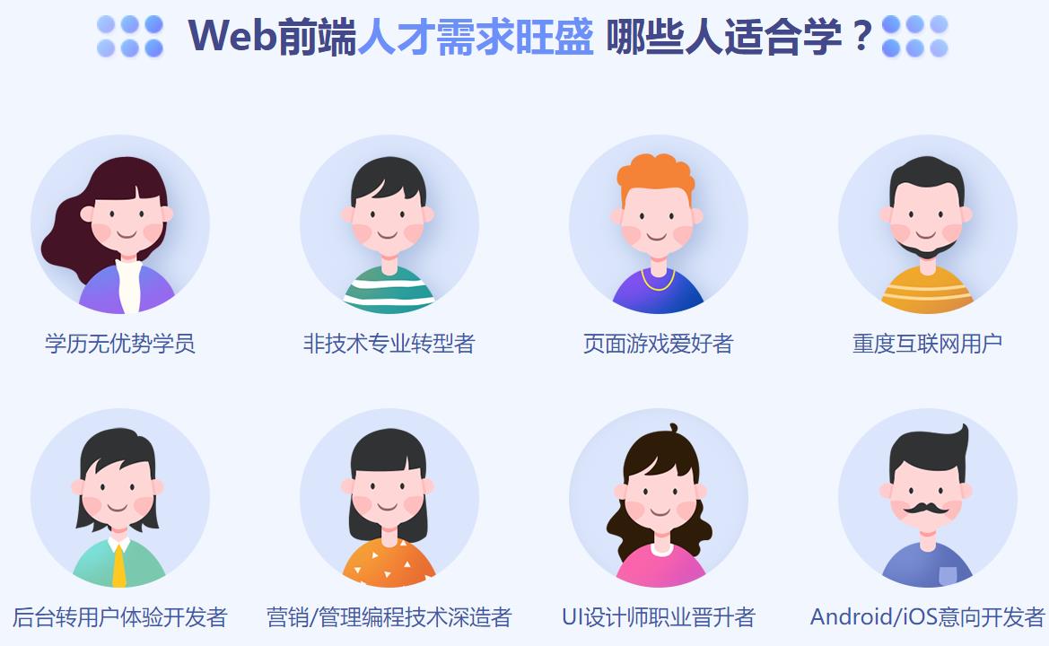 国内前端web比较好的机构前十名名单参考