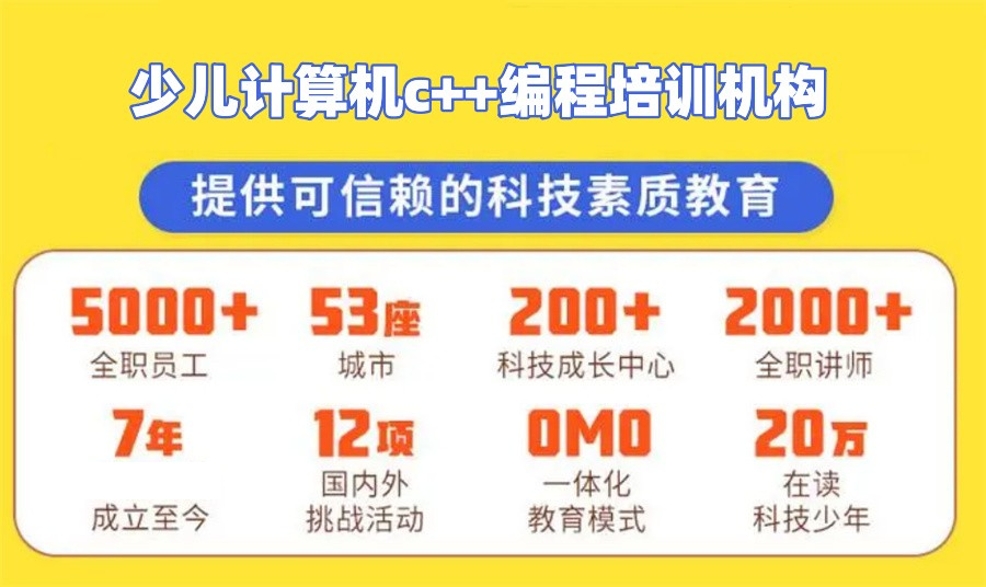 国内十大排名C++编程线下培训机构一览表-C++少儿编程培训 国内十大排名C++编程线下培训机构一览表-C++少儿编程培训