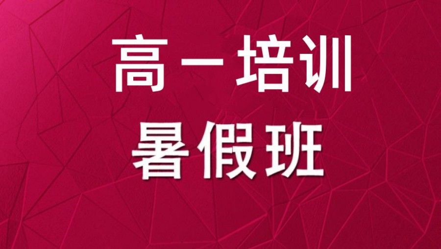 北京新高一暑假辅导班