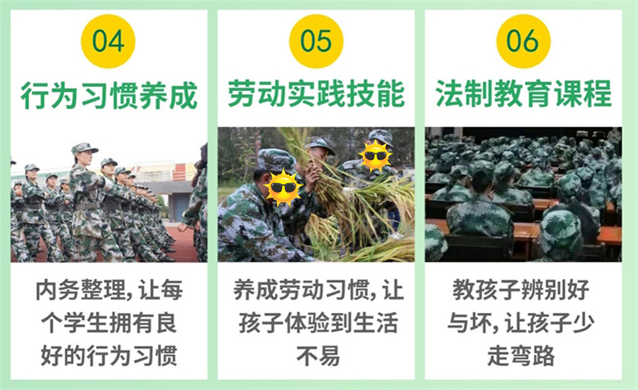 叛逆期学生封闭式改造学校行为课程