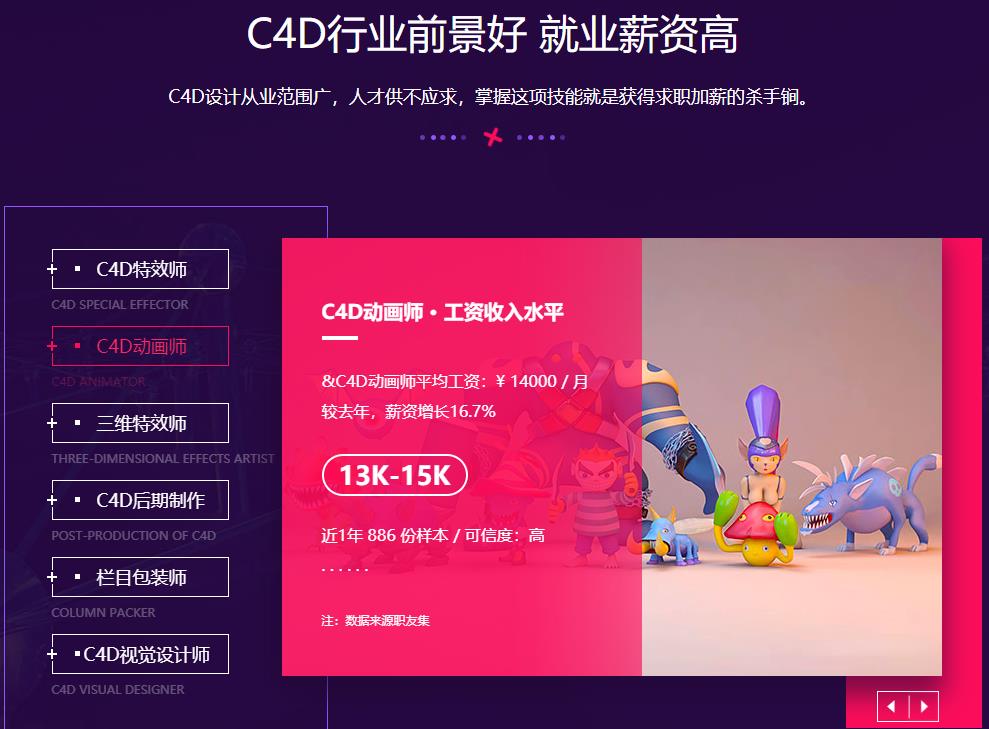 十大C4D影视包装培训机构名单推荐