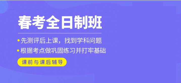 春季高考辅导