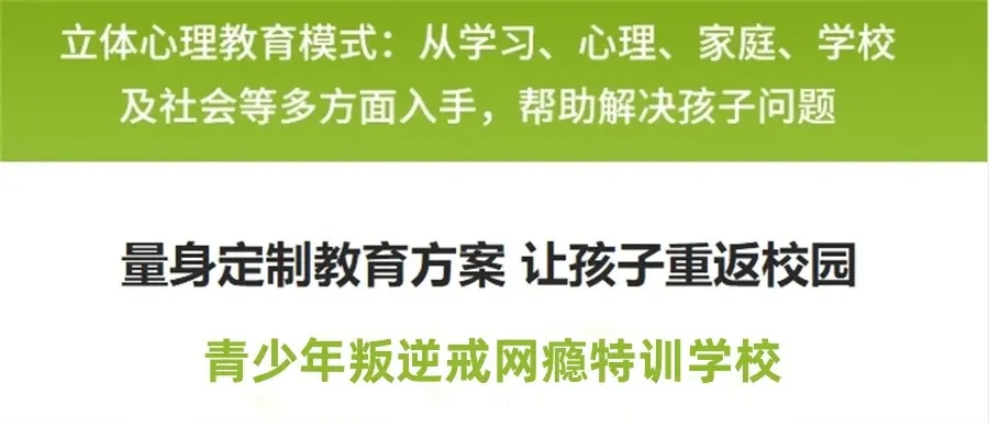 网络成瘾叛逆暴躁戒除
