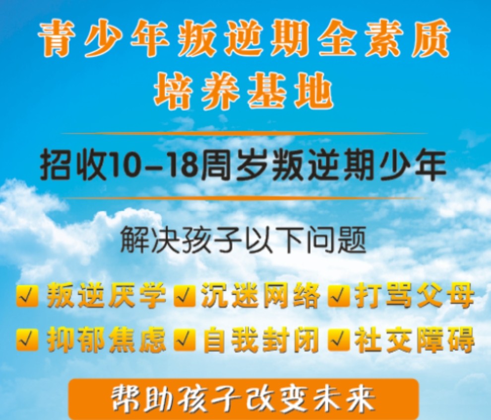青春期叛逆戒网瘾特训