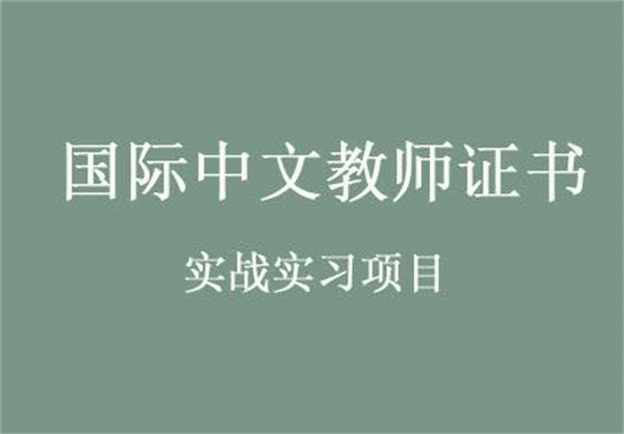 国际汉语培训机构