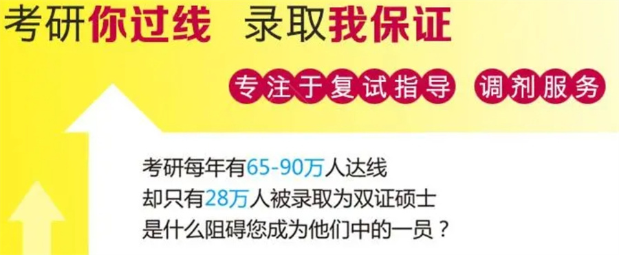 考研复试调剂培训