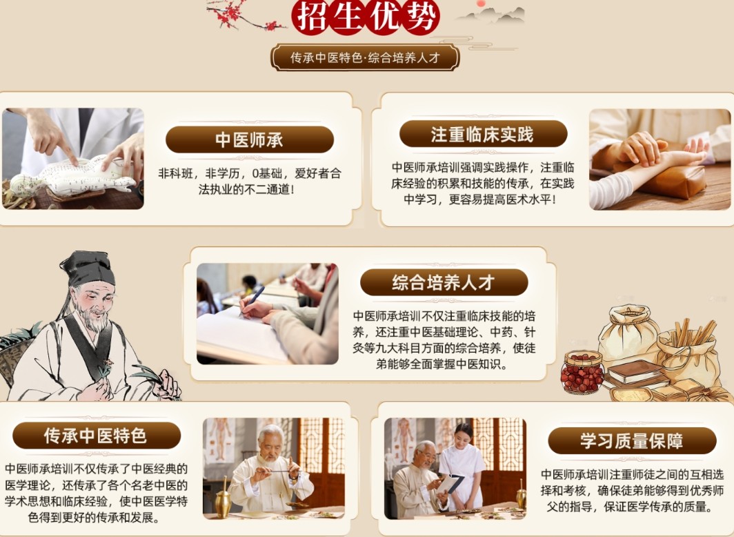 中医师承,中医专长