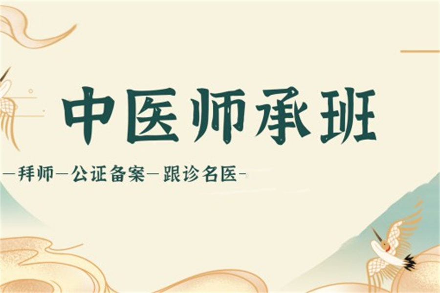 中医师承考证培训 中医师承考证培训