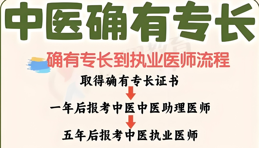 中医专长医师证报考培训机构