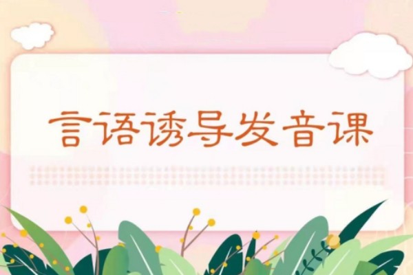 语言诱导发音康复机构