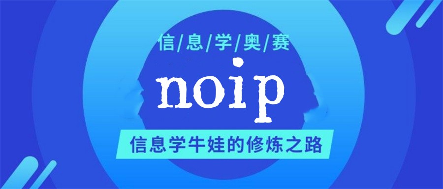 NOIP信息学竞赛培训