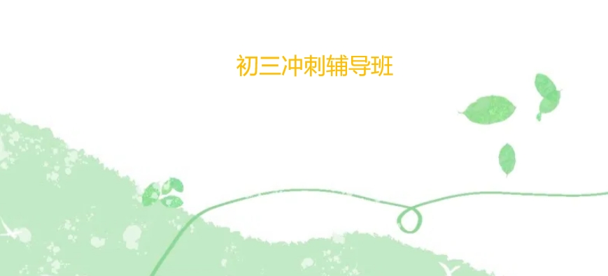 河北石家庄初三冲刺辅导班 河北石家庄初三冲刺辅导班