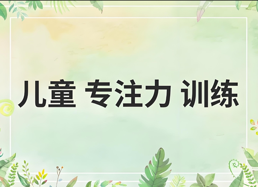 注意力训练机构