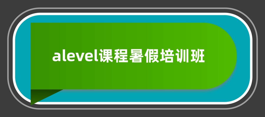 alevel暑假培训机构