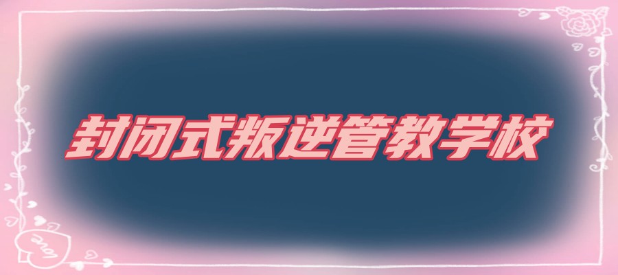 叛逆问题特训学校