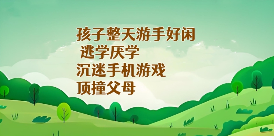 青少年厌学早恋网瘾全封闭军事特训