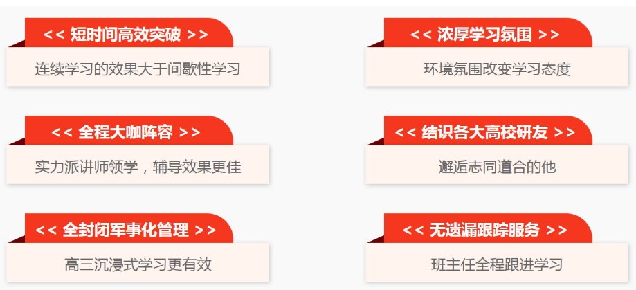 山西考研线下半年集训营