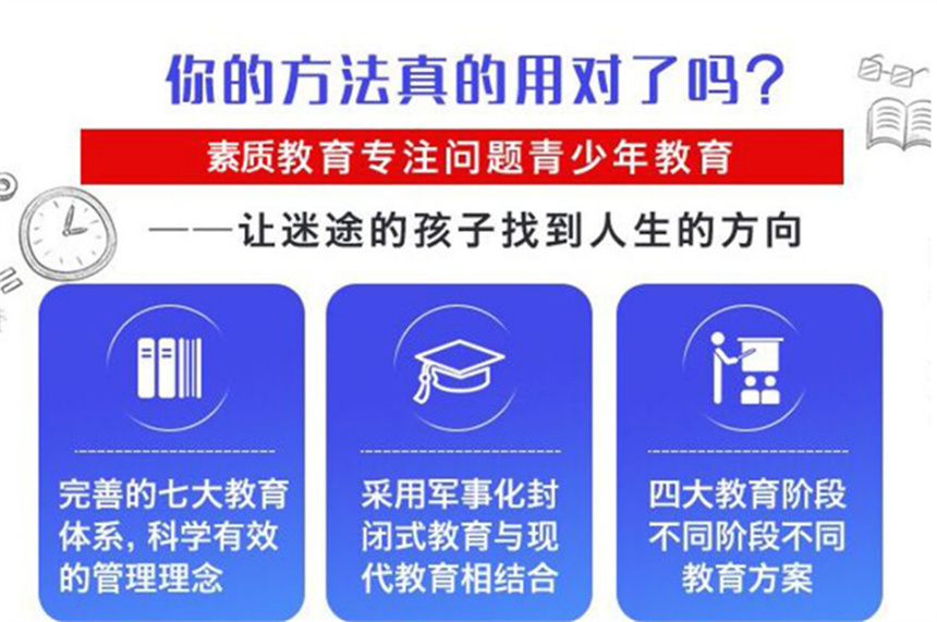 叛逆厌学青少年全封闭管教学校