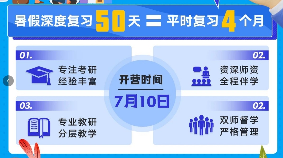 文都考研26暑假集训营正式开启 40天一起蜕变!_西安文都考研