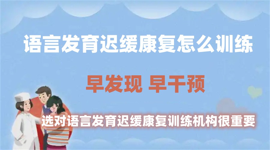 儿童语言障碍康复训练机构