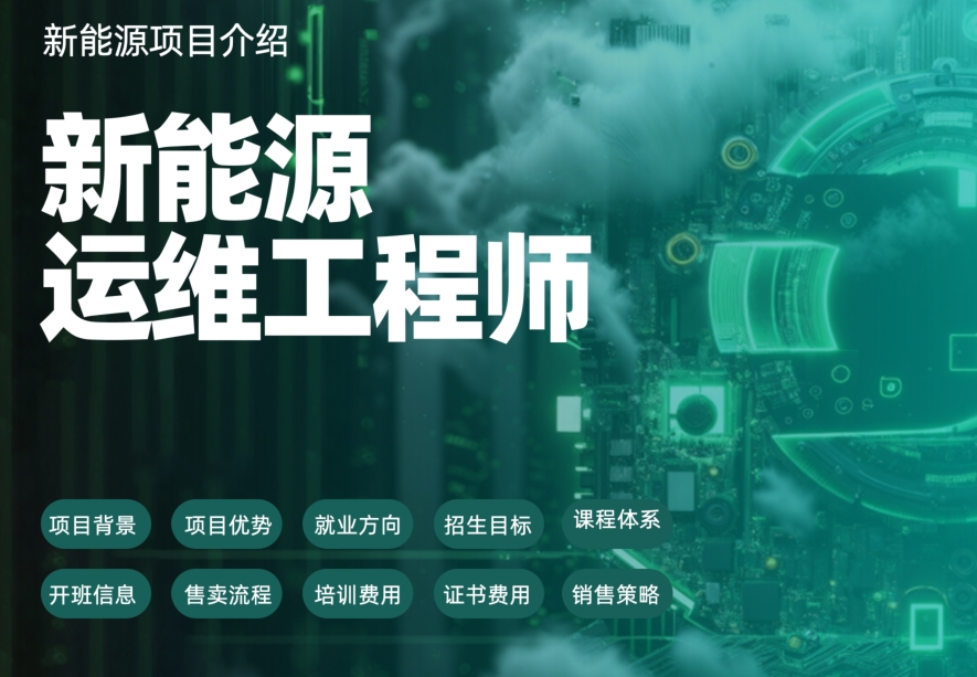 新能源运维工程师培训机构实力前五排行榜介绍 新能源运维工程师培训机构实力前五排行榜介绍