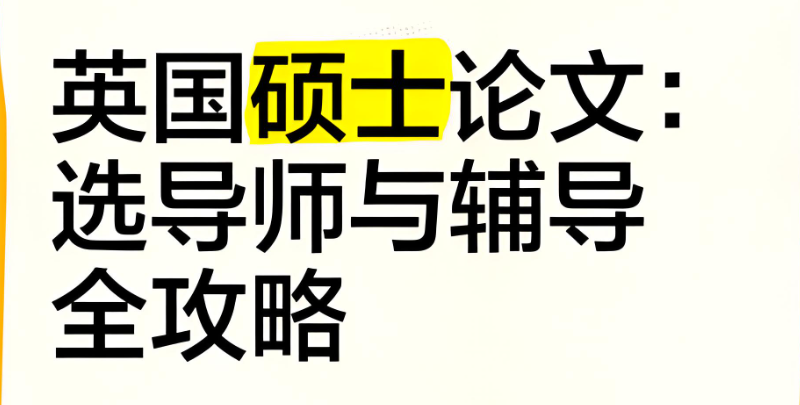 论文辅导