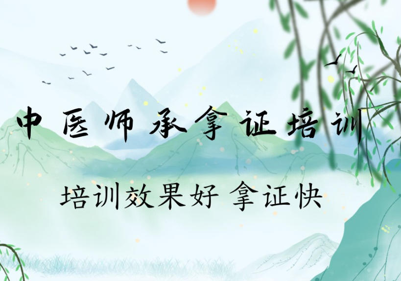 陕西中医师承教学中医考证培训机构t