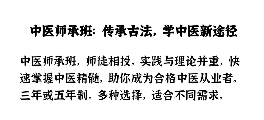 中医师承培训机构
