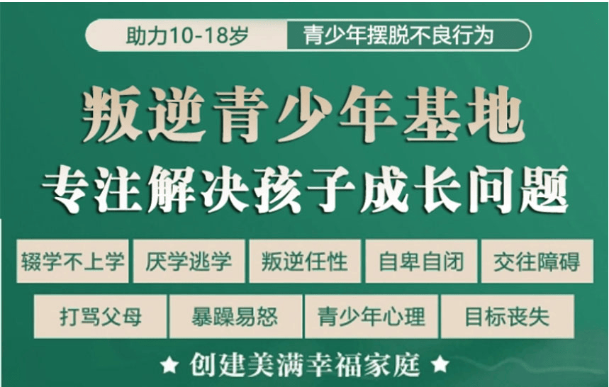 2025年叛逆青少年学校实力排名前十列表