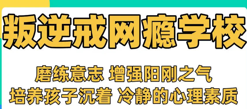 戒除网瘾与游戏沉迷学校