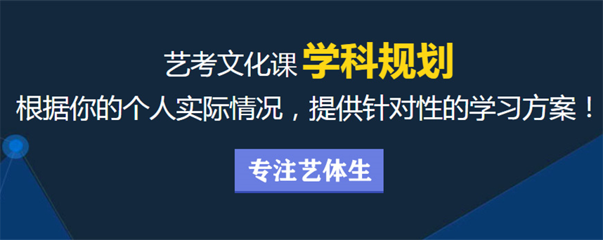 艺考文化课集训班