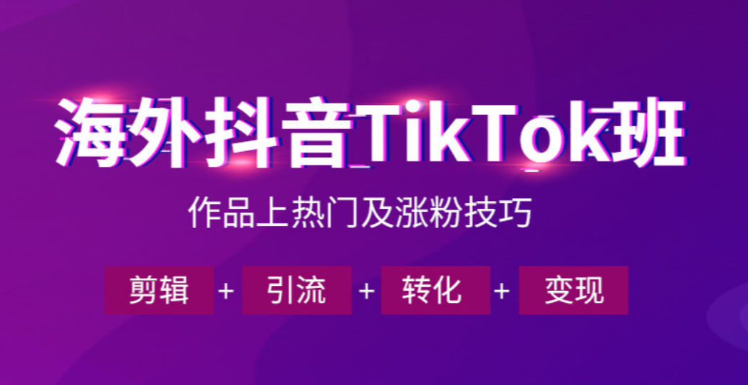 海外TikTok电商运营培训机构