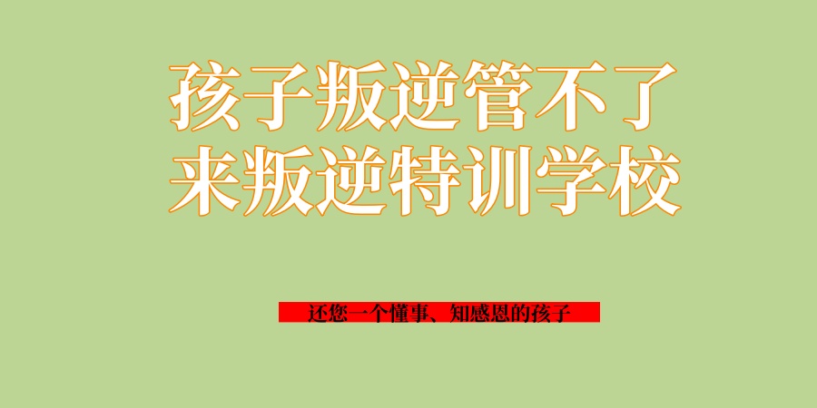 叛逆期孩子引导学校