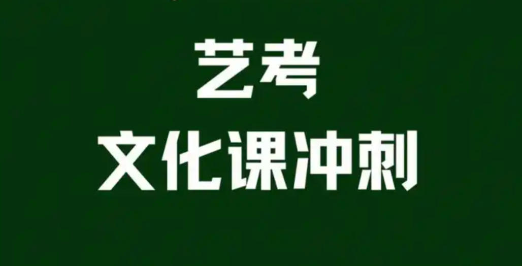 艺考文化课集训班