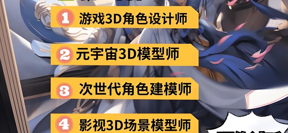 值得推荐的3d建模培训学校2026排名前十名名单