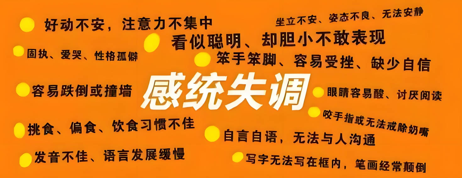 问题儿童康复机构，儿童康复训练，儿童感统失调，感统失调类型