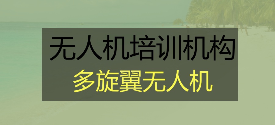 上海无人机培训机构 上海无人机培训机构