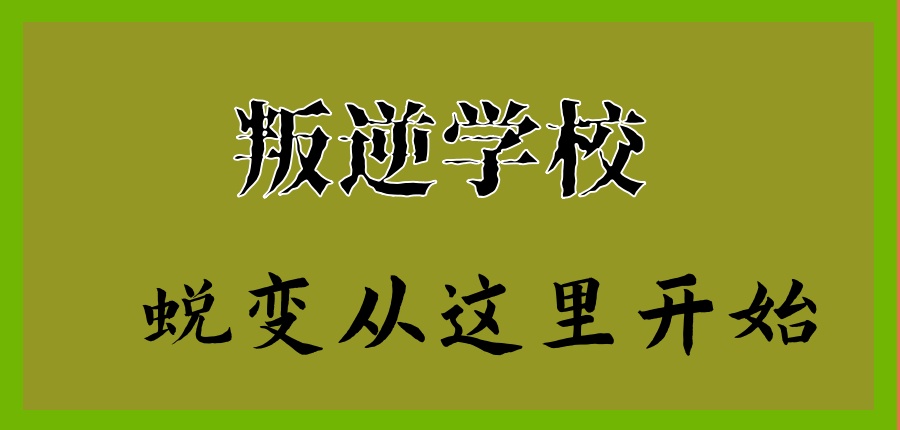 叛逆蜕变学校