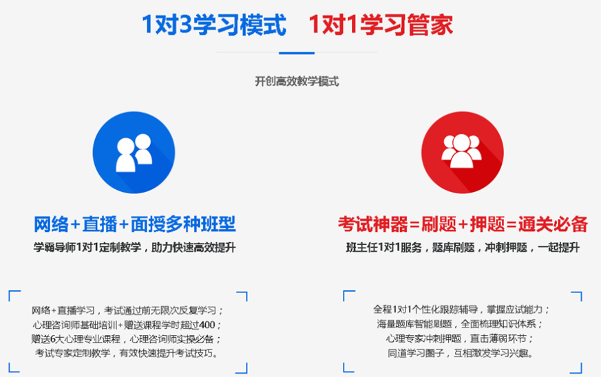心理咨询师考证培训机构