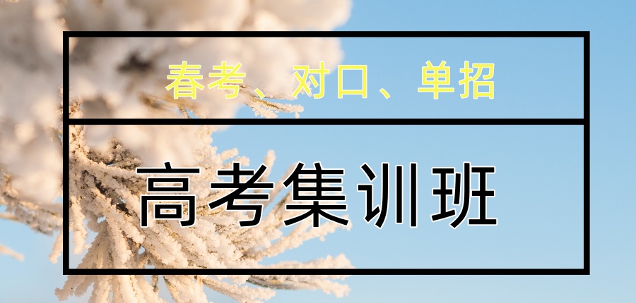 2026届石家庄高考|春考、对口、单招集训班火热招生中