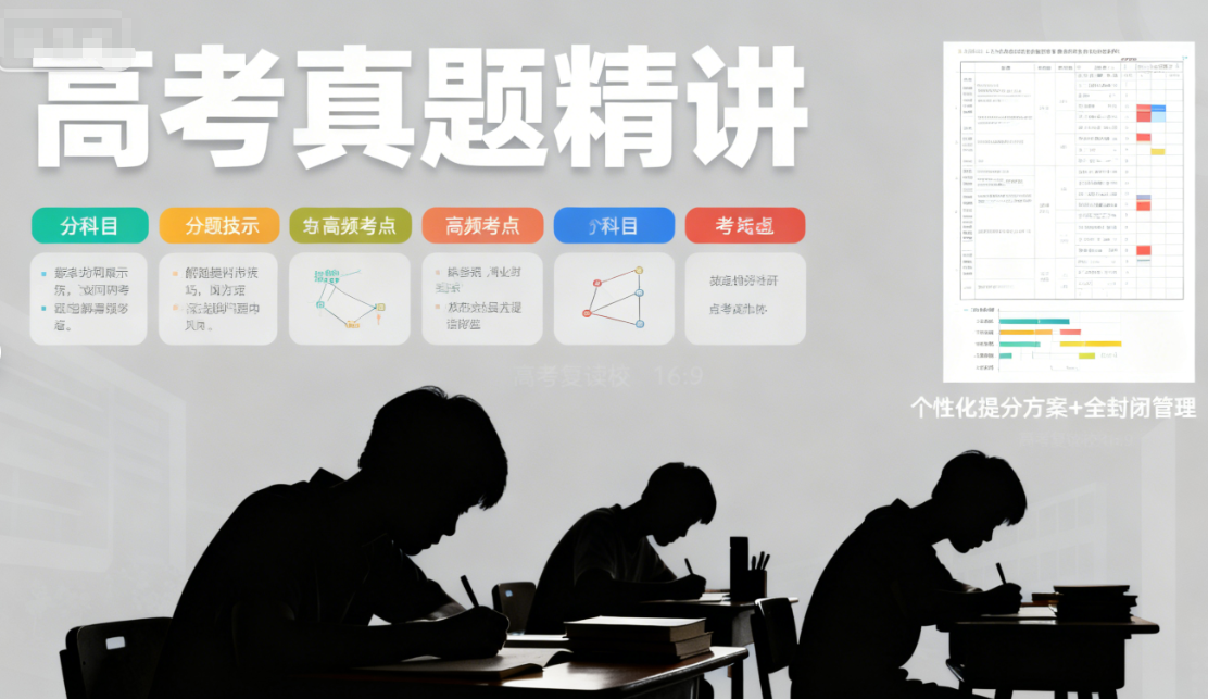 高考复读辅导机构，高四复习规划，中高考复读学校，复读复习方法